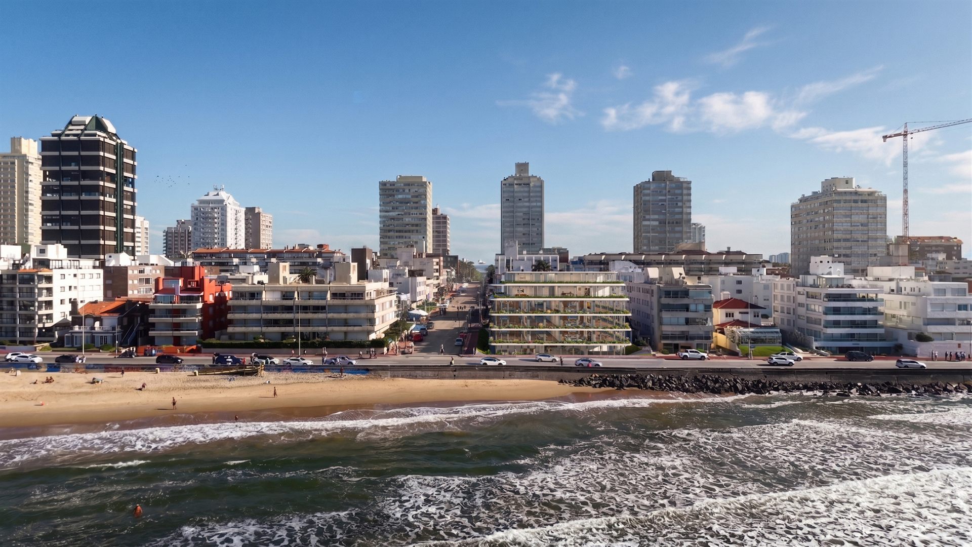 Sofia del Mar - Vista desde la playa